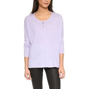 Joie Narcisse Wool & Cashmere Blend Sweater Purple XXS